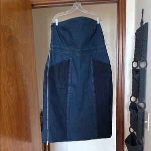 Elegant Denim Women's dress